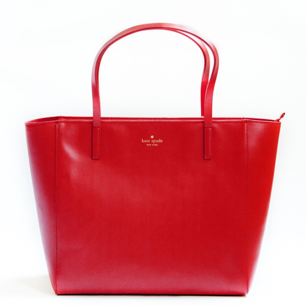 nwt priklypear ruby red white street violeta tote